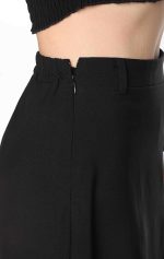 Bigary Women's Goth Skirt Gothic Punk Emo Plaid Pleated Short Skirt - Image 7